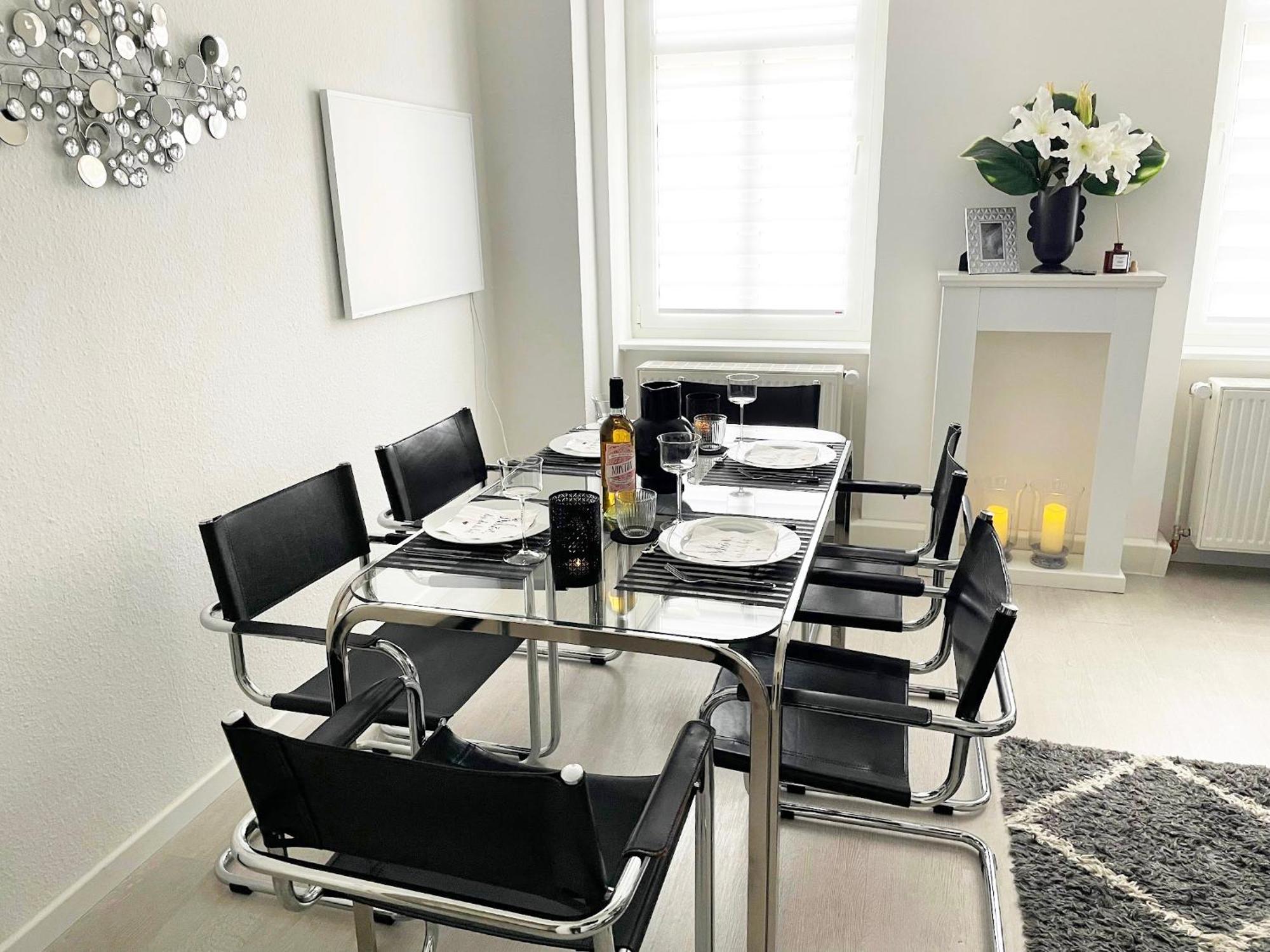 BAUHAUS Design-Luxus Apartment, 20er Jahre Stil, Garten Gera Exterior foto